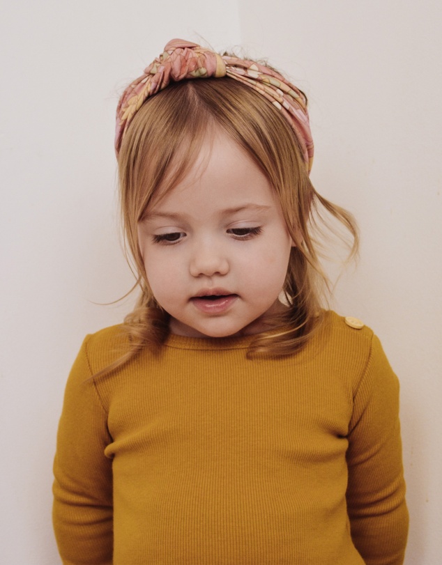 WITH LOVE FOR KIDS - Basics Thick Ribbed Long Sleeve Onesie - Babies