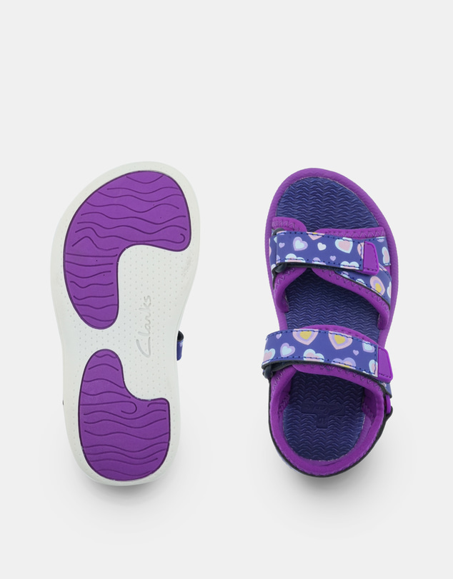 Clarks - Kendall Navy Hearts