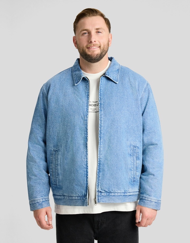 Johnny Bigg - Denim Zip Thru Jacket