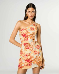 Winona - Solene Asymmetrical Short Dress 