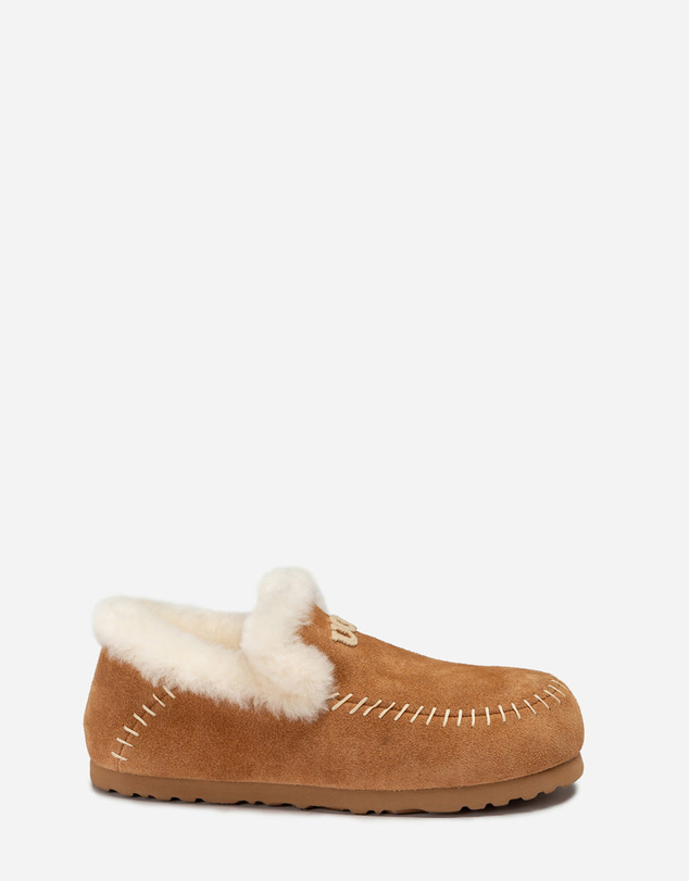 Ozwear Connection Uggs - Ugg Joan Shearling Emb Logo Loafer