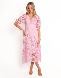 Petal & Pup - Arlington Midi Dress - Pink