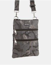 Pierre Cardin - Pierre Cardin Nylon Anti-Theft Cross Body Bag