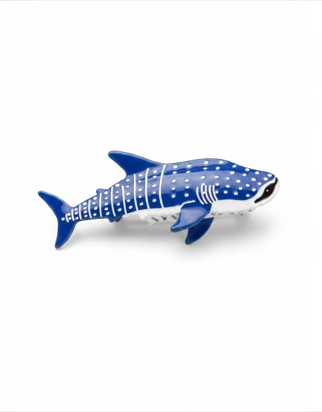 Mossée - Marina Whale Shark Hair Clip