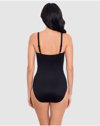 Miraclesuit Swimwear  - Spectra Lyra Underwired One-Piece Shaping Swimsuit with Mesh