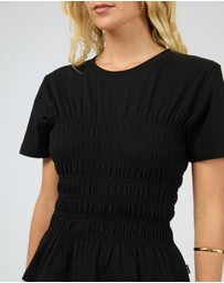 All About Eve - Lipa Ruched Top