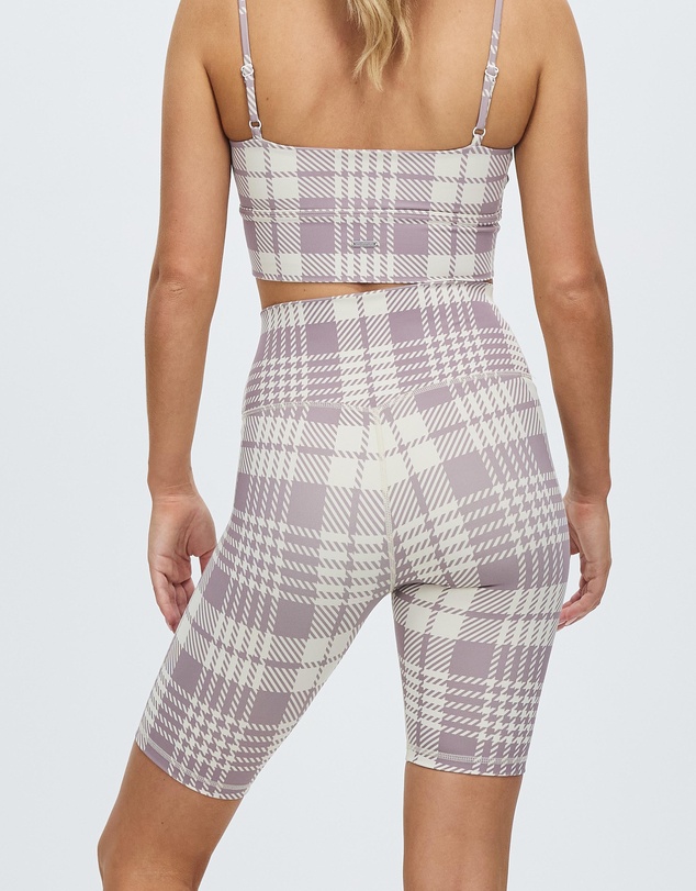 Aim'n - Plaid Check Biker Shorts