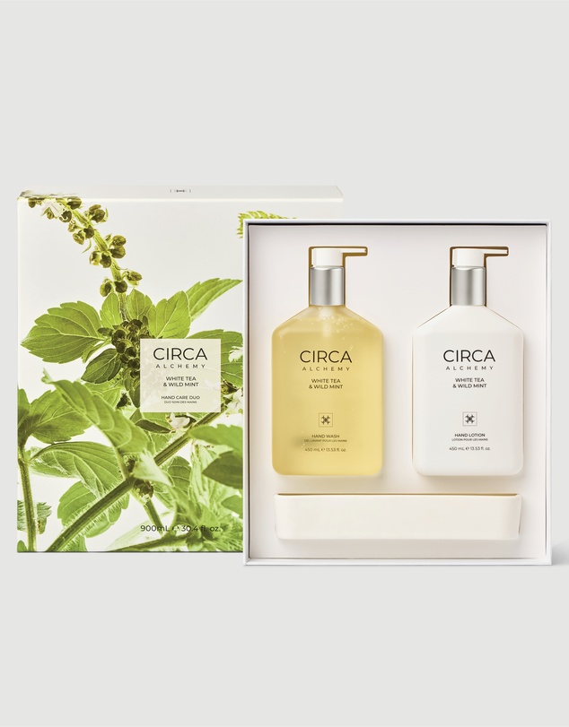 CIRCA - White Tea & Wild Mint Hand Care Duo