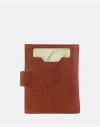 Pierre Cardin - Pierre Cardin Leather Smart Slide Card Holder Tab Wallet