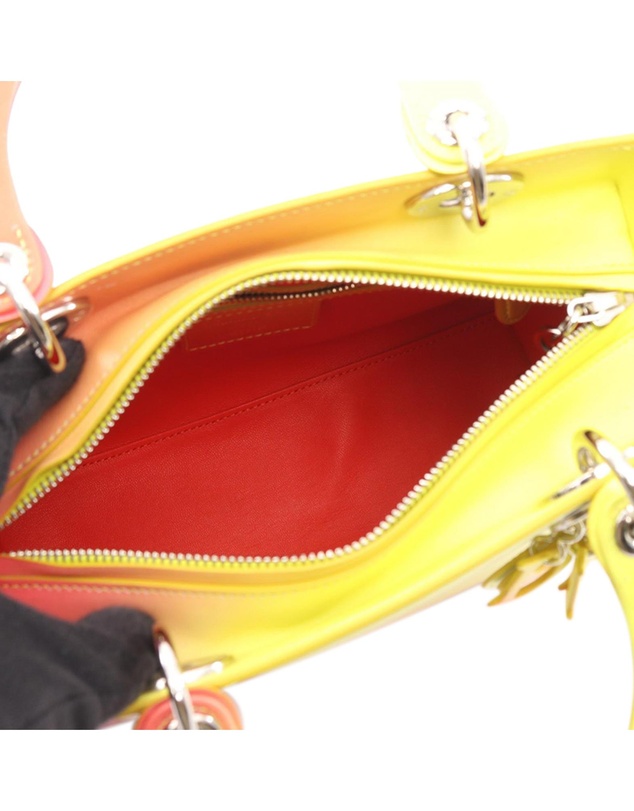 Pre-Loved by Azura Reborn - Pre-Loved Medium Ombre Calfskin Lady Dior