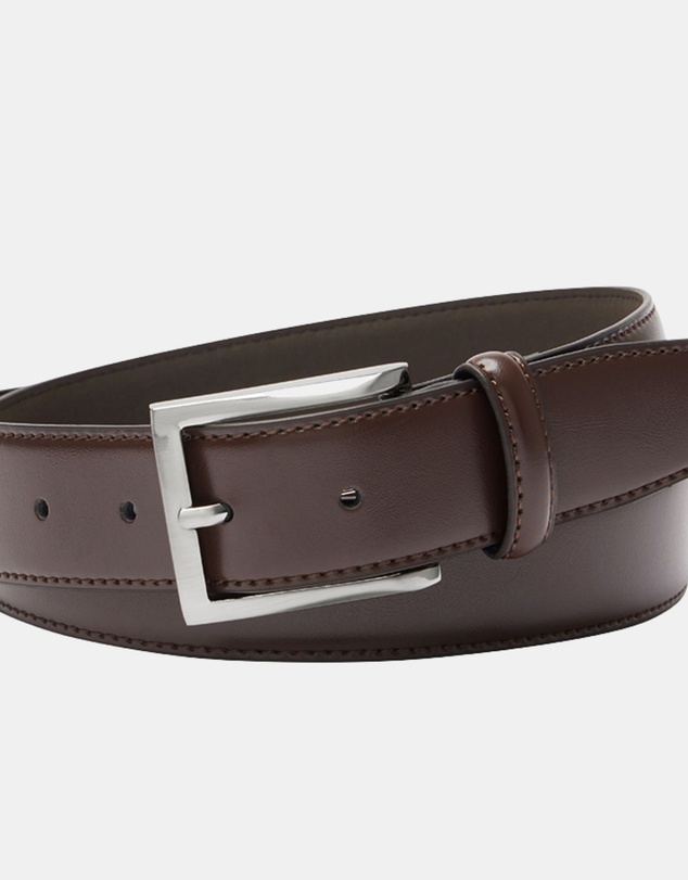 Buckle - Dalton. Classic Leather Belt. 35mm width.