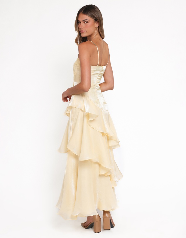 Petal & Pup - Rosalie Maxi Dress - Butter Yellow