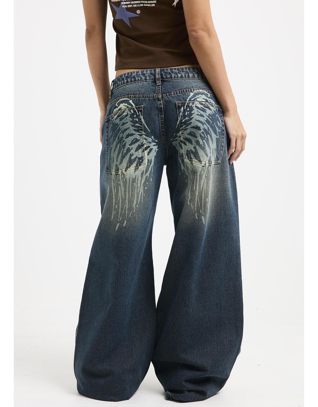 Neon Hart - Elektra Relaxed Angel Denim Jeans