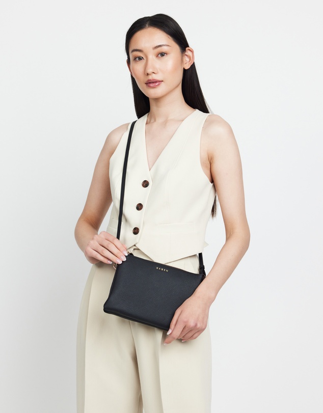 SABEN - Tilly's Big Sis Leather Cross-body Bag