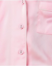 Gingerlilly - Mini Sonia Silky Satin Short PJ Set