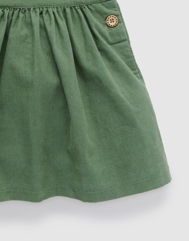 Purebaby - Embroidered Corduroy Pinnie -Kids-Babies