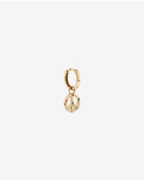 Michael Hill - Peace Earring Charm in 18Kt Vermeil with Cubic Zirconia