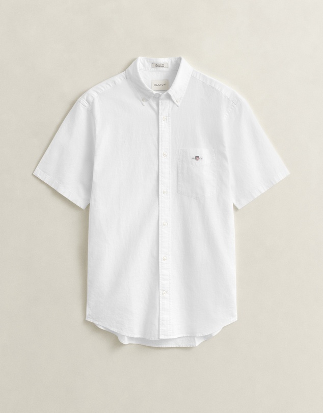 Gant - Cotton Linen Short Sleeve Shirt