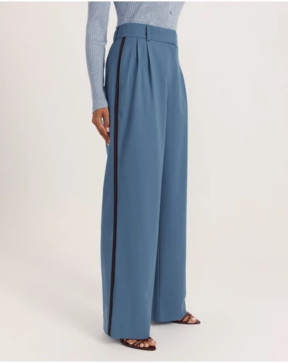 SABA - Celeste Wool Pleat Front Pant