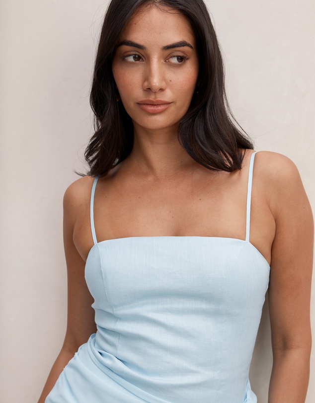Forever New - Sienna Linen Sarong Mini Dress