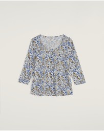 Seasalt - Seasalt Cornwall Blue Penhollow Top