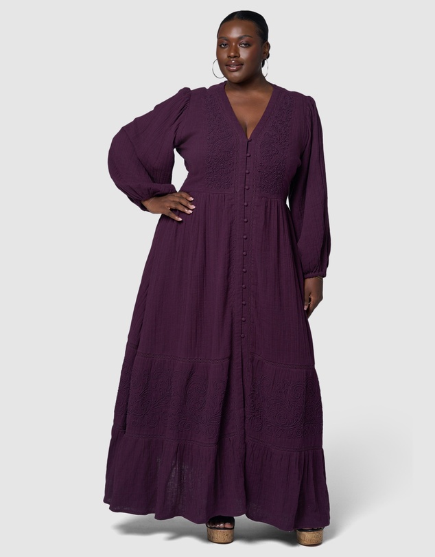 The Poetic Gypsy - Prairie Maxi Dress