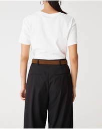 Forcast - Aspen Suede Leather Belt