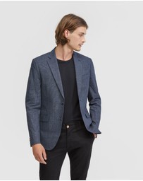 Oxford - Milton Half Lined Checked Blazer