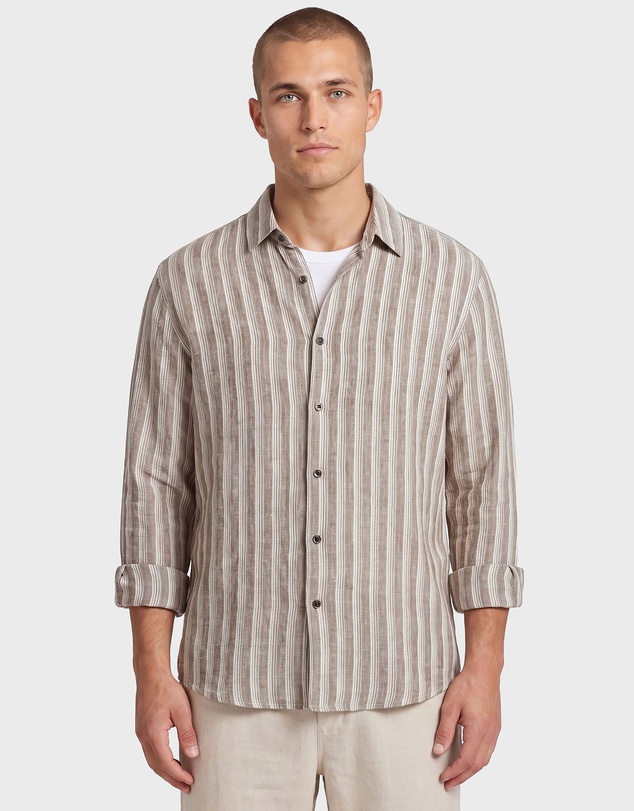 Academy Brand - Mick Linen Shirt