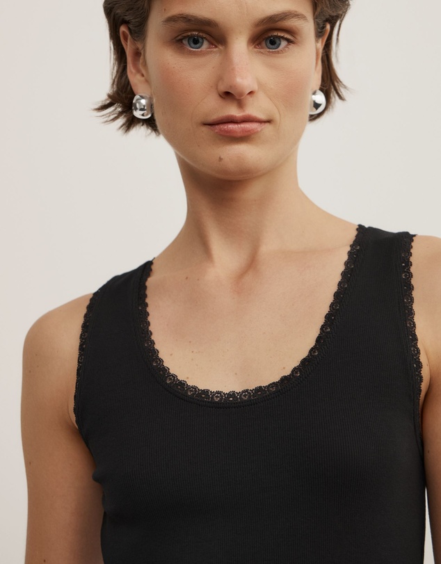 Witchery - Lace Trim Tank