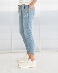 DRICOPER DENIM - Active Pearl Embellished Jeans