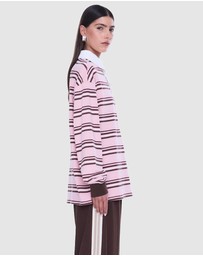 ENA PELLY - Rose RP Rugby Long Sleeve - ICONIC EXCLUSIVE