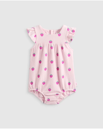 Seed Heritage - Strawberry Romper
