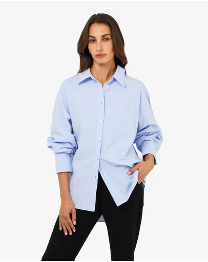 Forcast - Chicago Oversized Cotton Shirt