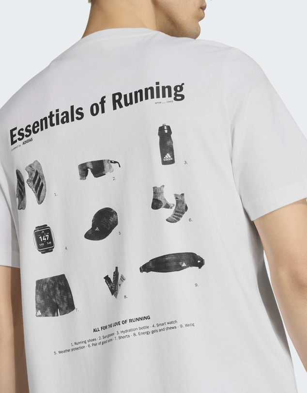 adidas Performance - RUN ESSENTIALS GRAPHIC T-SHIRT Mens