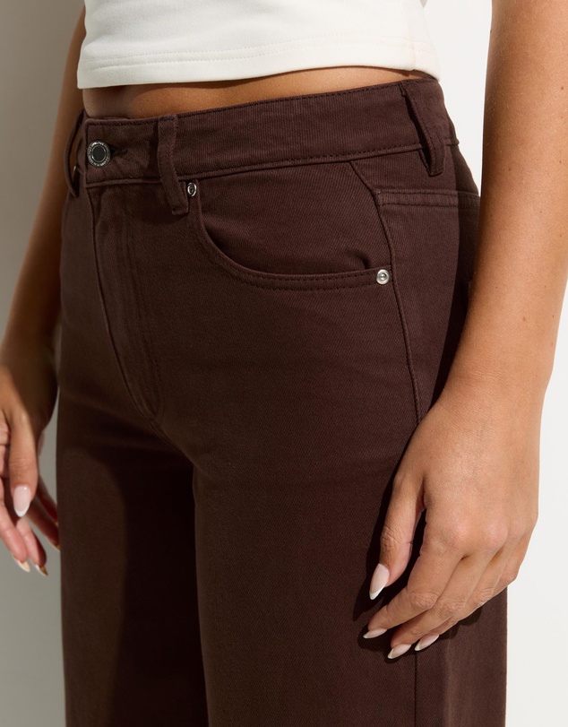 Dazie - Florence Mid Straight Jeans