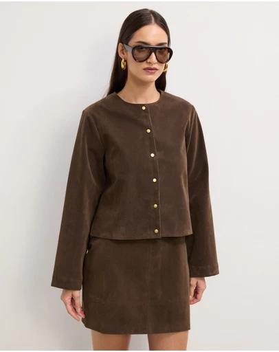 The Fated - Sully Suede Jacket