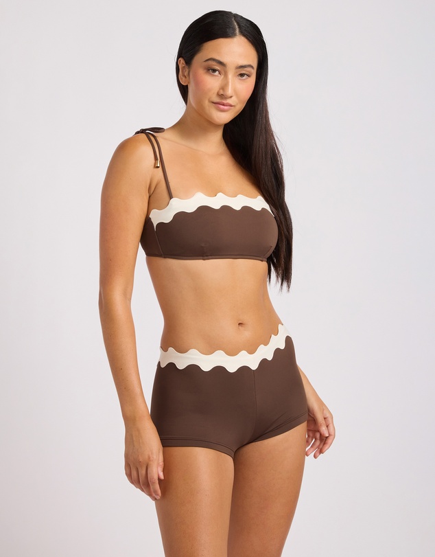 Seafolly - Ric Rac Bustier Bandeau Bikini Top