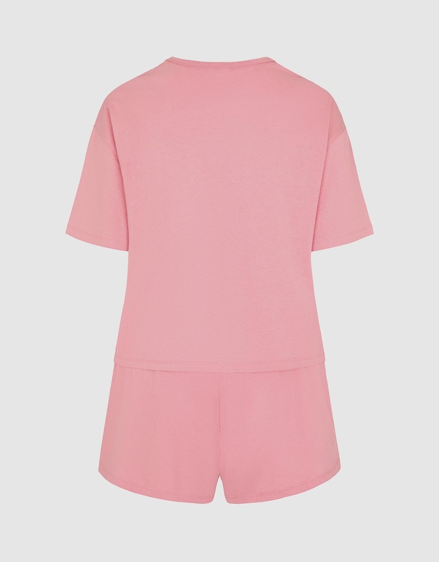 Hunkemoller - Embroidered Heart Short Pyjama Set