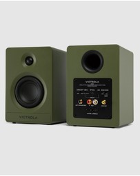 Victrola - Victrola Tempo Bookshelf Speakers - Green