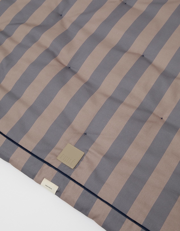 Phile - Striped Play Mat - Eggplant