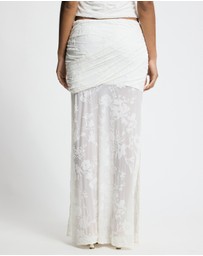 Lover - Carlene Burnout Maxi Skirt
