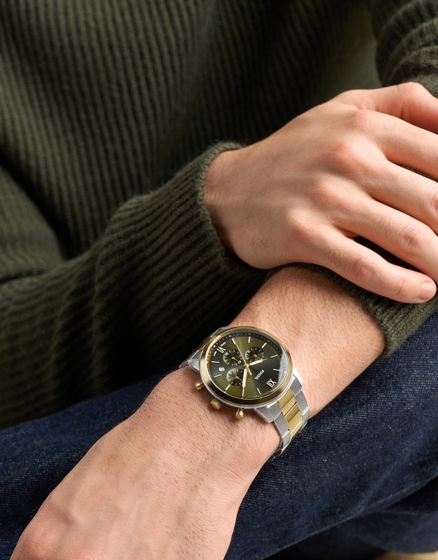 Fossil - Neutra Two Tone Chronograph Watch