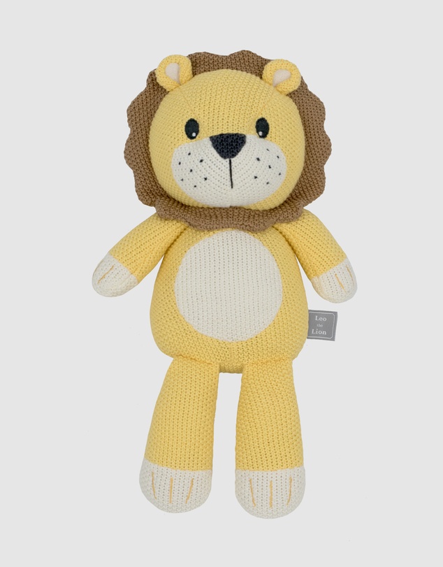 Living Textiles - Knitted Toy - Leo the Lion
