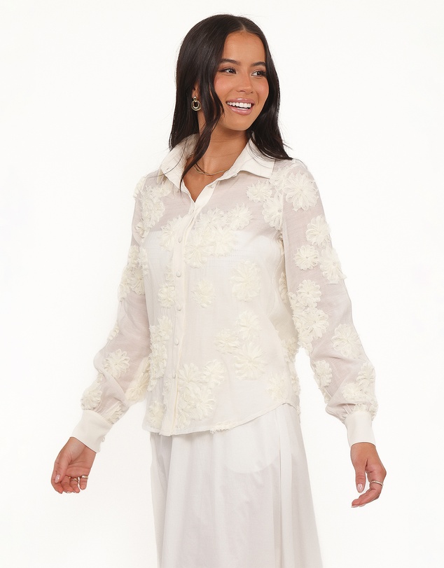 Petal & Pup - Cliona Shirt - Cream