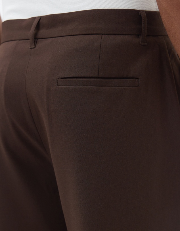 AERE - Tailored Pleated Shorts