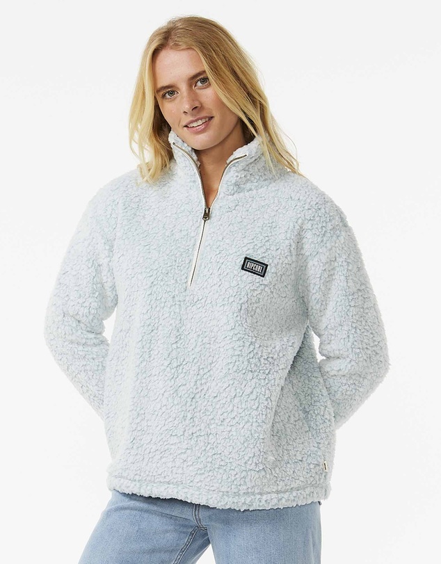 Rip Curl - Dark n Stormy 1/4 Zip Crew Jumper