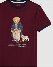 Polo Ralph Lauren - Polo Bear Cotton Ringer Tee - Teens