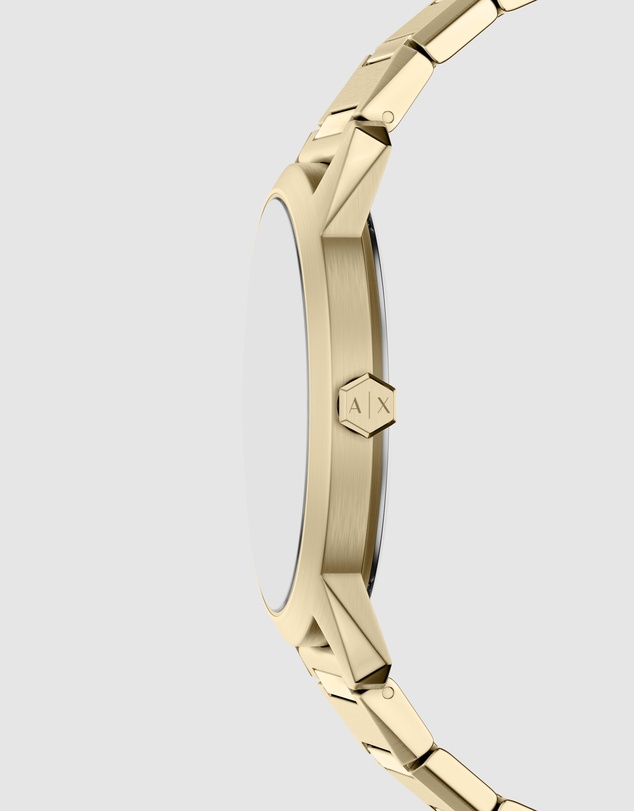 Armani Exchange - Gold Tone Analogue Watch