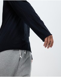 Surrounded By Ghosts - The Trona Cotton Long Sleeve Tail T-Shirt